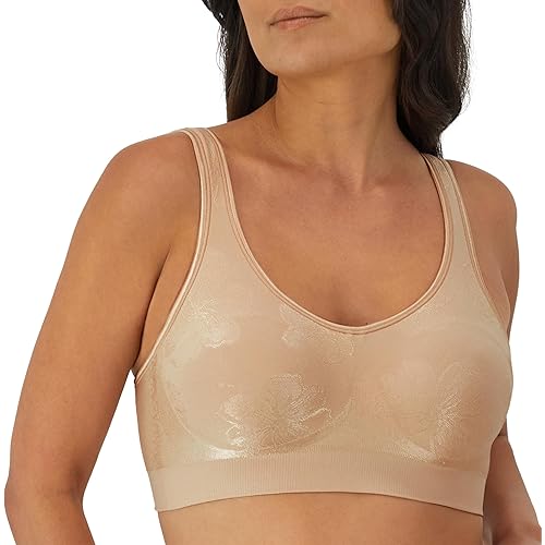 Bali Women's Comfort Revolution Wireless Bra, ComfortFlex Fit Full-Coverage Bra, DF3488