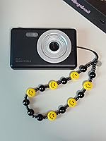 Vista 5 de Drawwind Collarín con cuentas para teléfono, correa universal para celular, pulsera linda, correa de muñeca, cadena con cuentas, accesorios hechos a