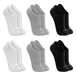 Kit 6 Pares Meia Soquete Sapatilha Invisível Esportiva Algodão Unissex Adulto