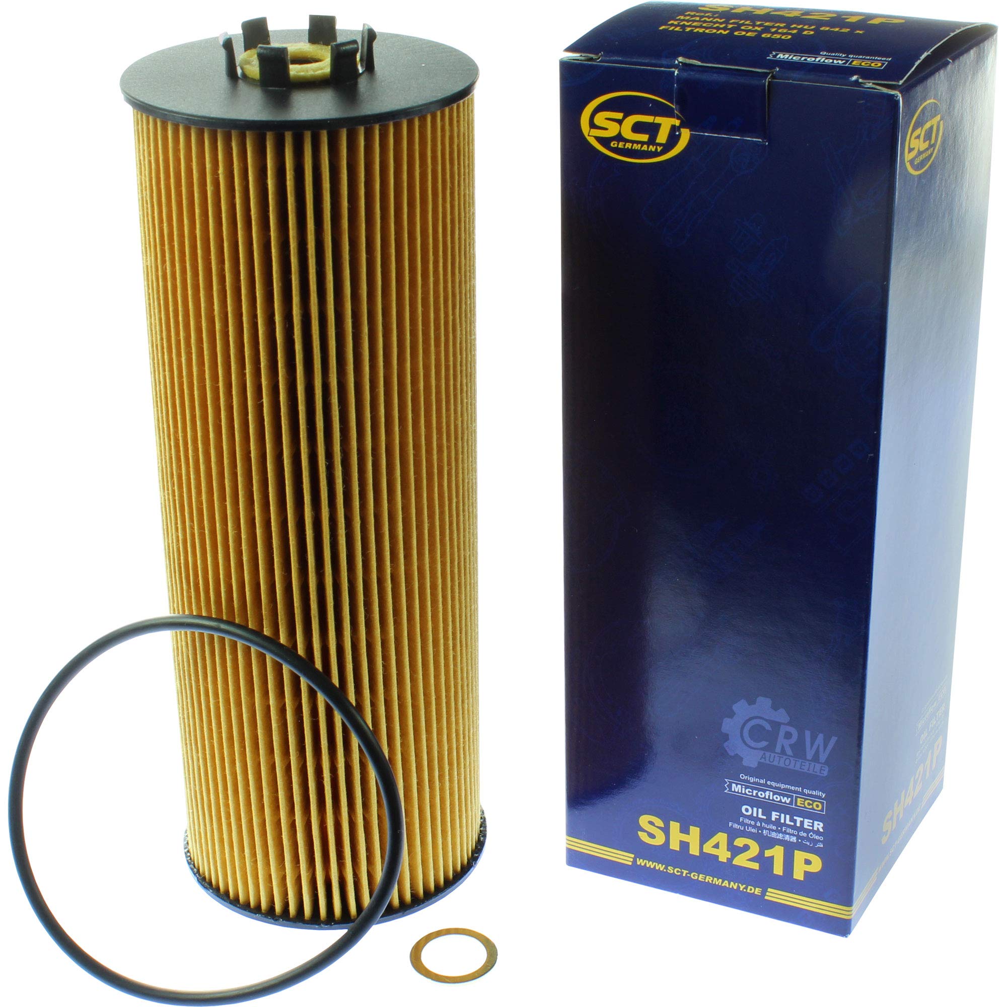 Pacchetto di ispezione pacchetto di manutenzione filtro con 6 L olio motore Defender 10W-40, filtro olio, filtro aria, vite di chiusura