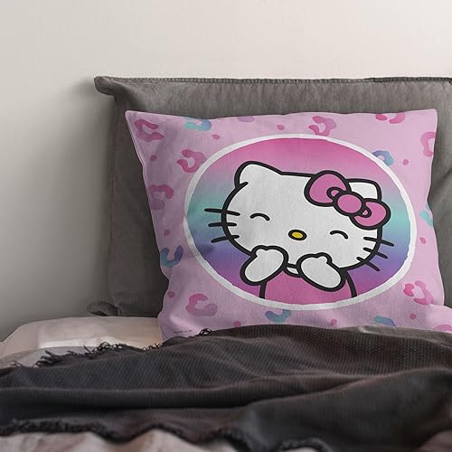 Miniatura 4 de Northwest Almohada Hello Kitty, 18 x 18 pulgadas, Gatito Giggle