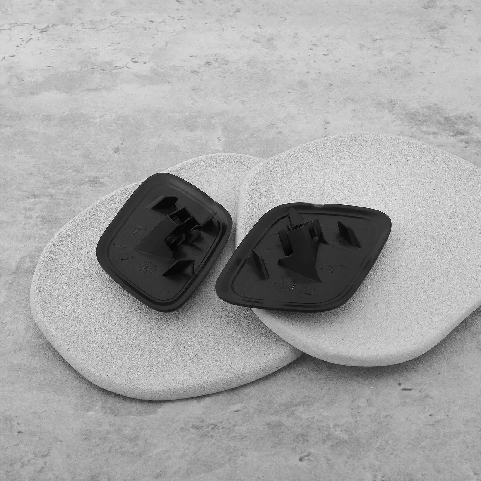 2X Cubiertas para Lavafaros Delanteros de Coche (Izquierda Y Derecha 1719217 Y 1719218) Compatible con Ford Focus MK3 (2012-2014)