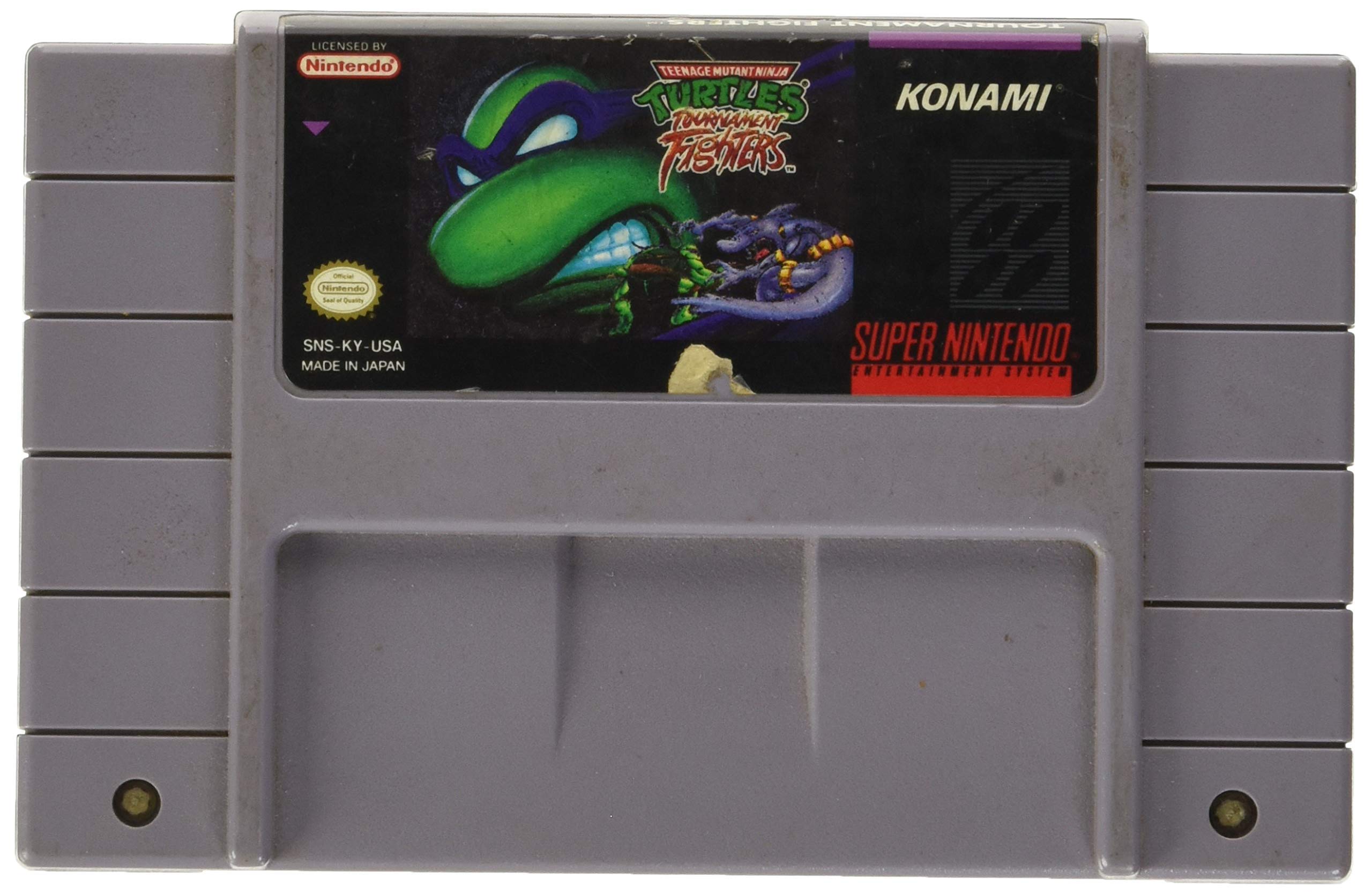 SNES TURTLES TOURNAMENT FIGHTERS アメリカ Teenage Mutant Ninja Turtles: Tournament Fighters Box Shot