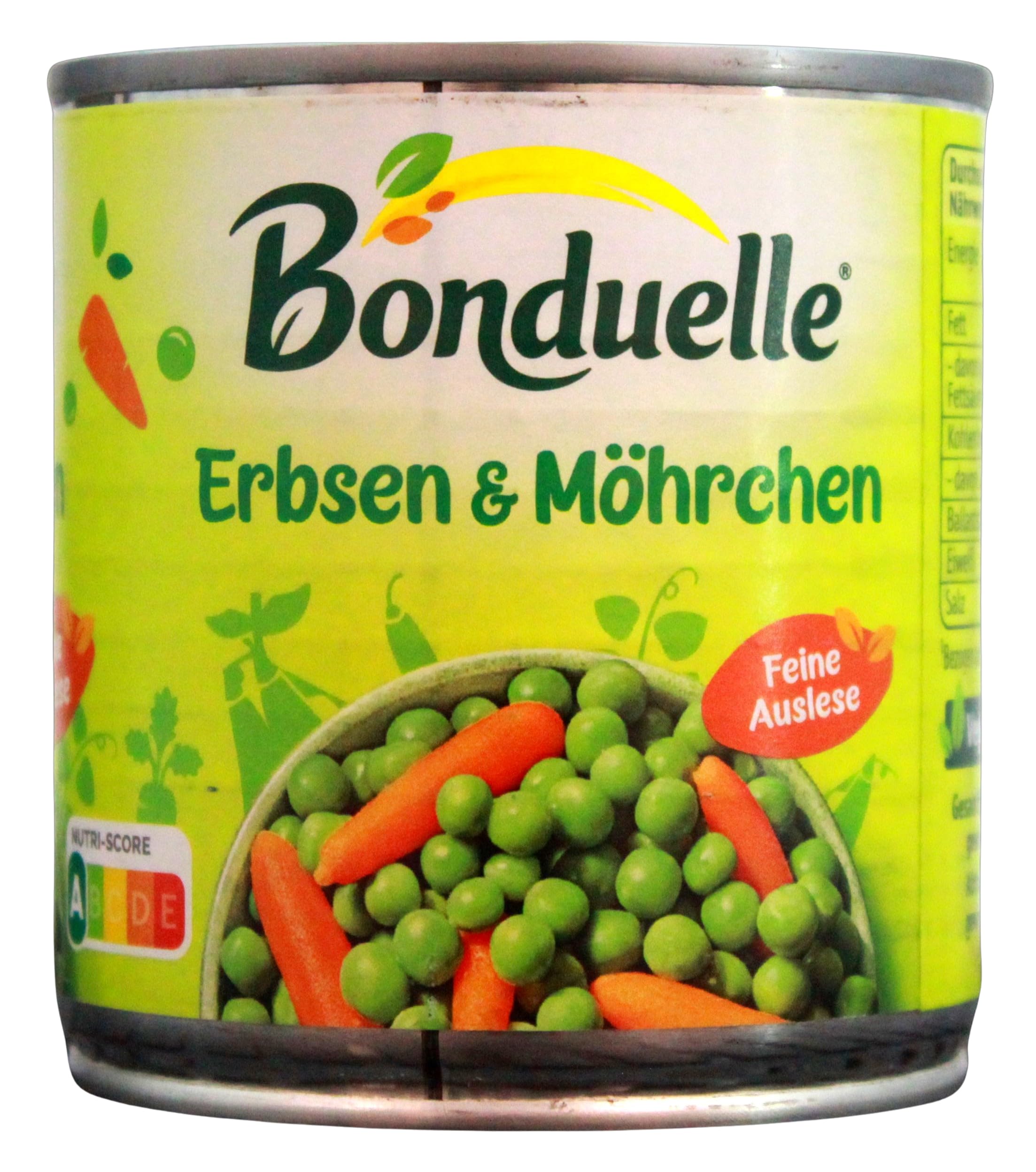 Bonduelle Erbsen & Möhrchen feine Auslese, 12er Pack (12 x 130g)