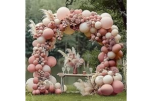 Dusty Rose Balloon Arch Kit: The Perfect Touch for Your Special Celebration