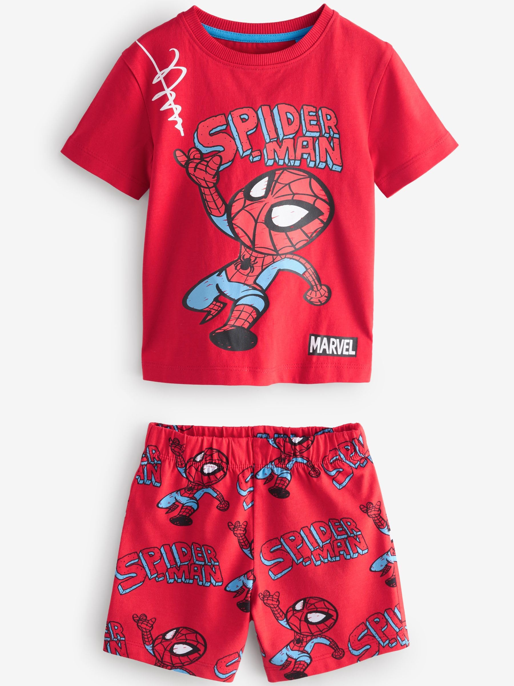 NEXT Garçon Pyjama Short 100% Coton sous Licence, Lot de 3