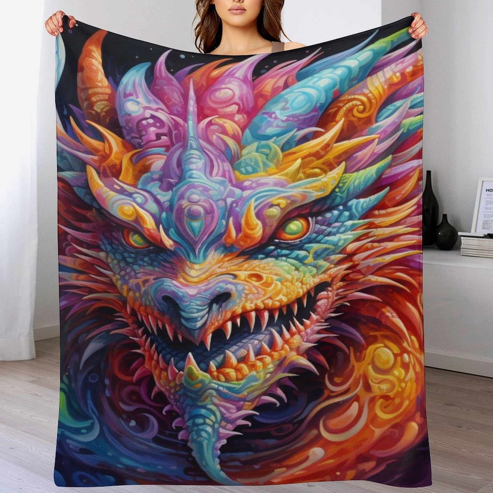 Manta cálida para el salón ideal para tardes de cine en casa