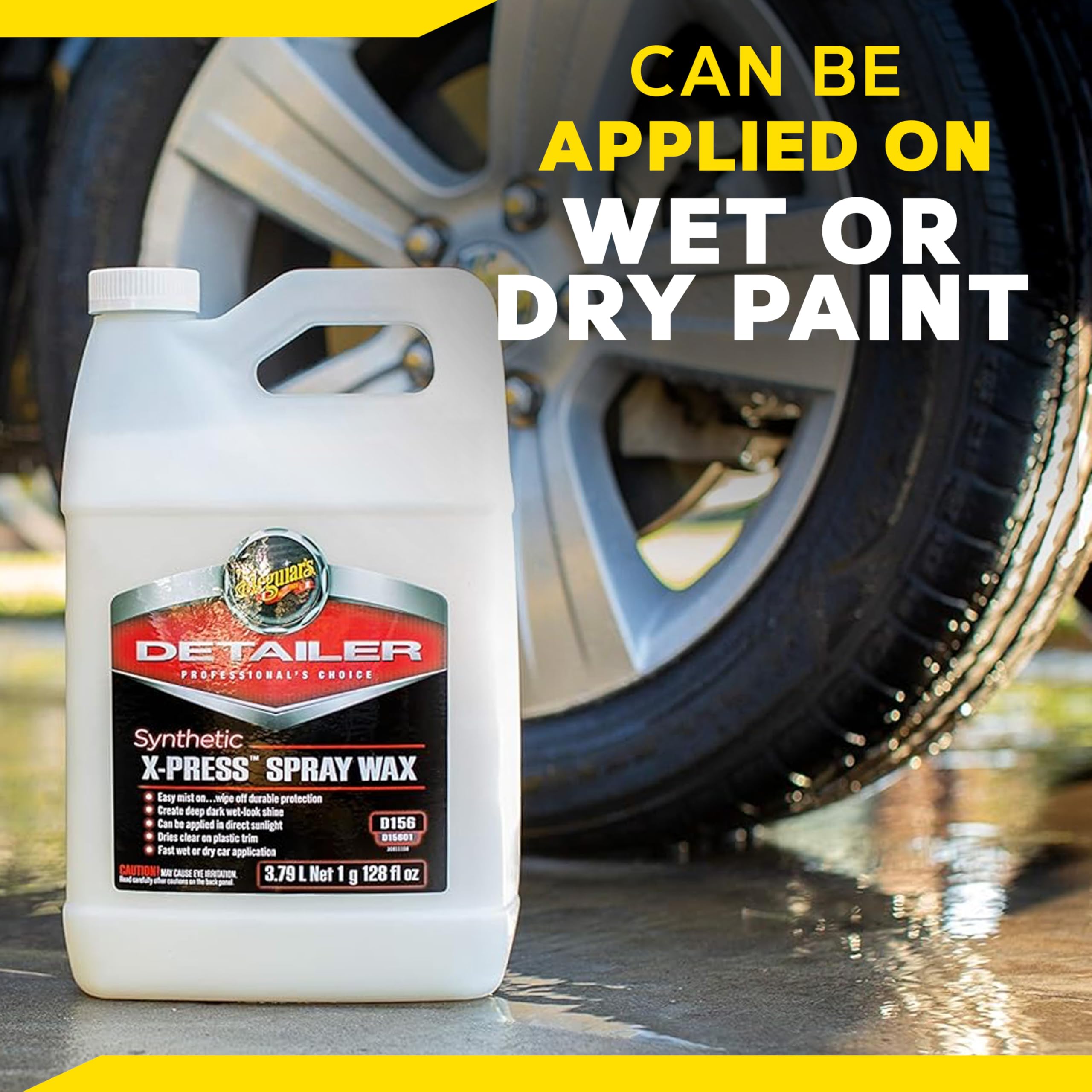 Meguiar`s Synthetic X-Press Spray Wax 3,785 Liter, Fabrik | 0