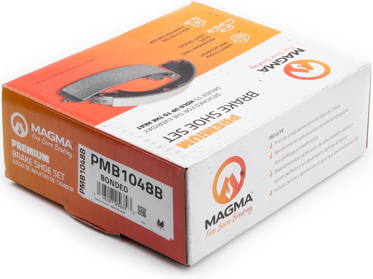 MAGMA Premium PMB1048B Parking Brake Shoes