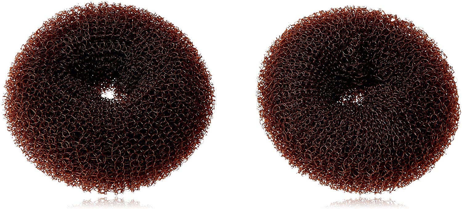 CareforYou Elastico in spugna a ciambella per chignon, confezione da 2 pezzi, taglie per bambini S e M
