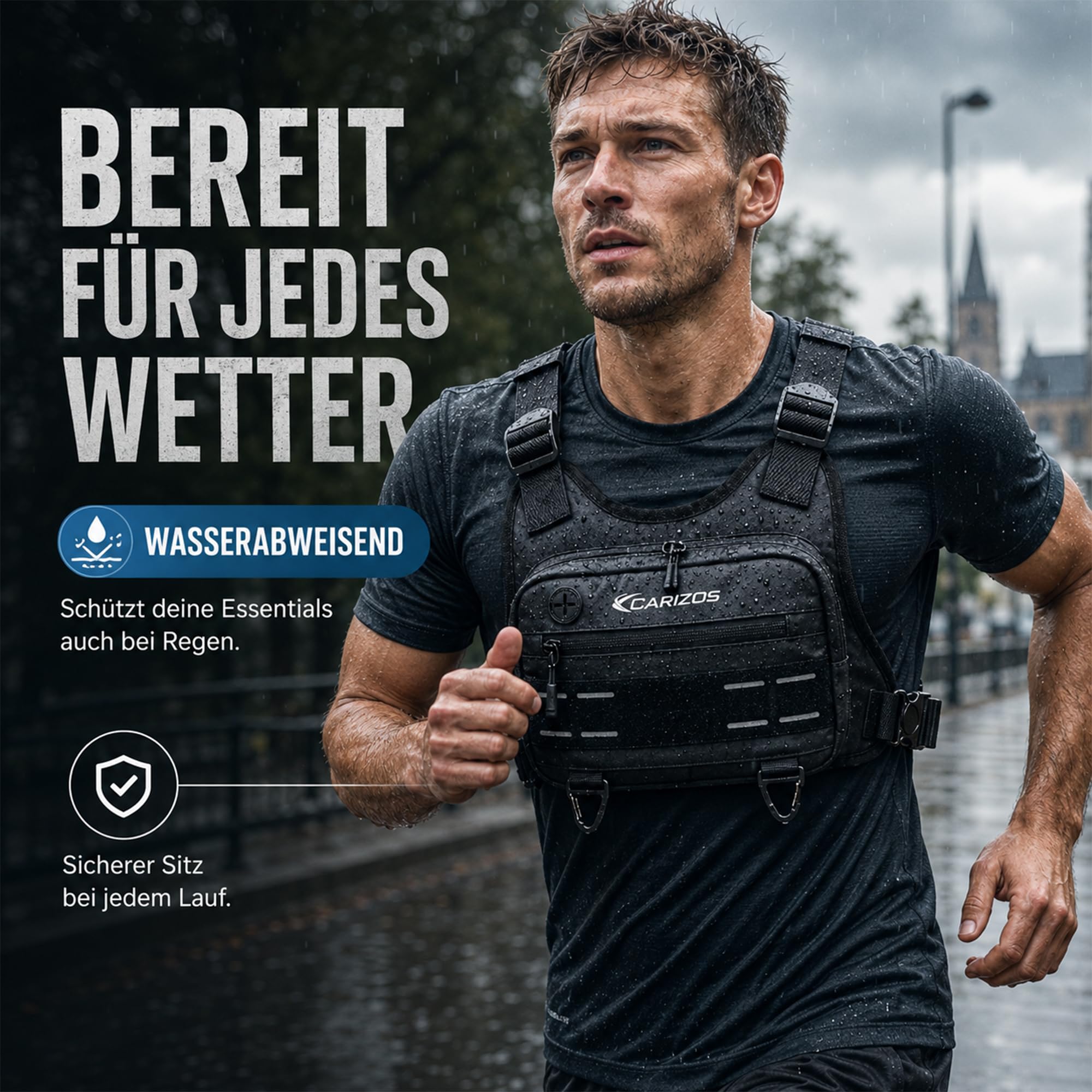 Laufweste Damen Herren [Anti-Bounce] Ultraleicht Running Vest Jogging Weste Laufrucksack Trinkweste Reflektierend Hydration Vest Trail Running Equipment | Jetzt Farbe auswählen
