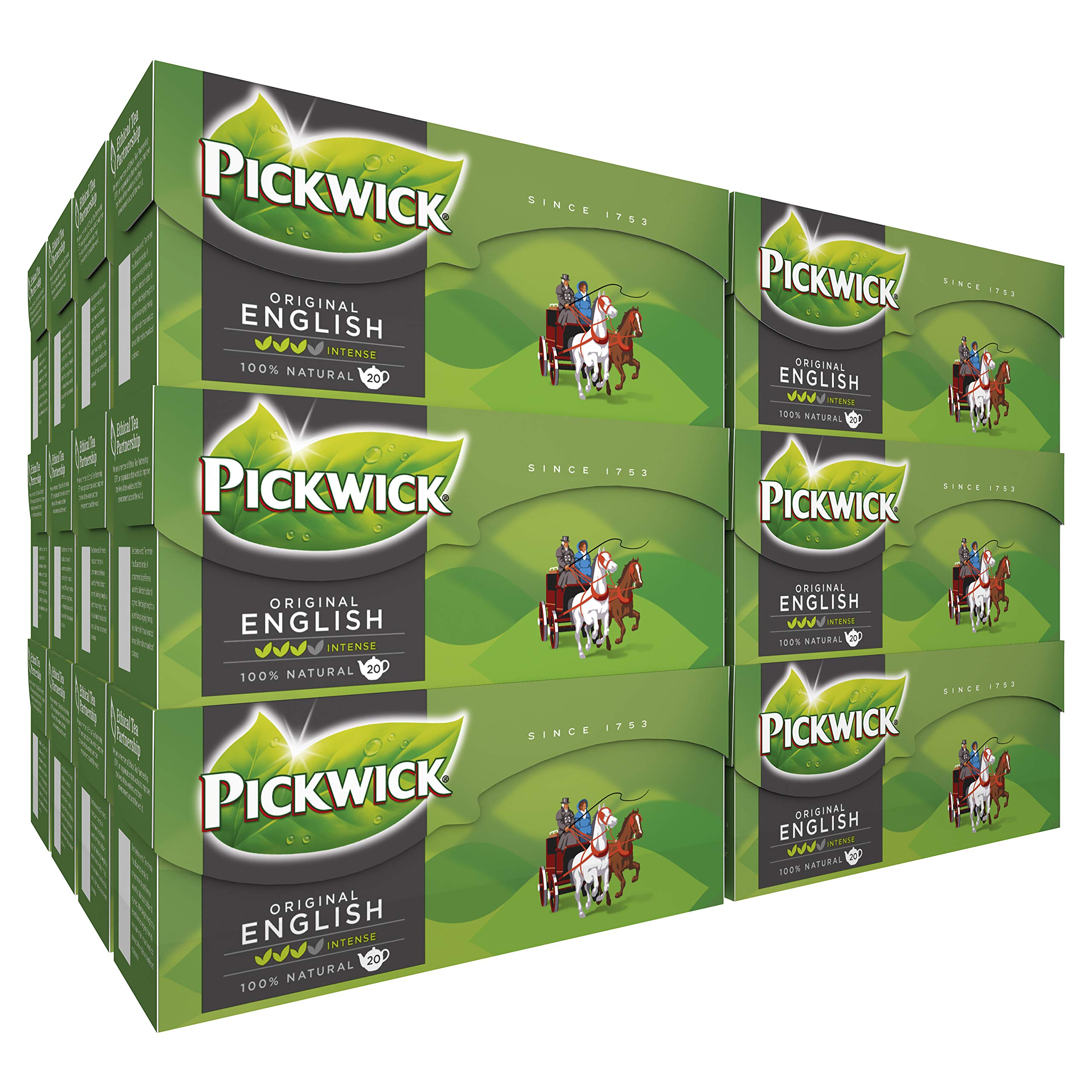 Pickwick Tea | Mezcla De Inglés | Pickwick Tea Bags | Pickwick Dutch Tea | 24 Pack | 1920 Gramo Total