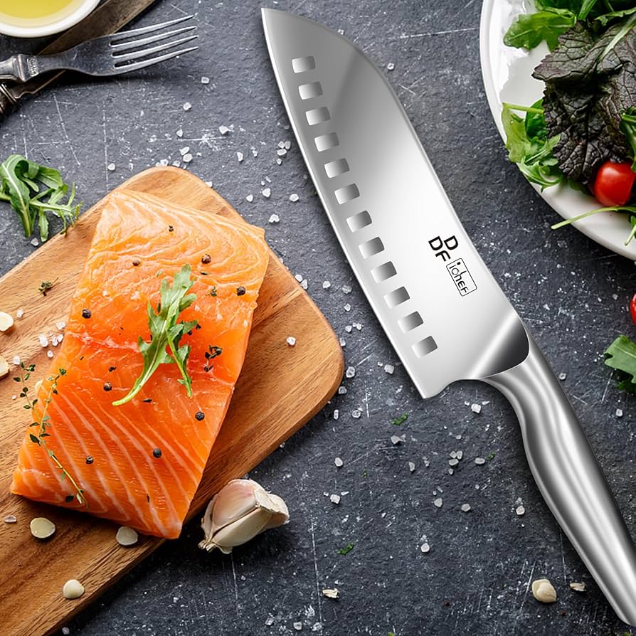 Amazon | DDF iohEF 包丁 三徳包丁180mm 万能料理包丁シェフナイフ滑り