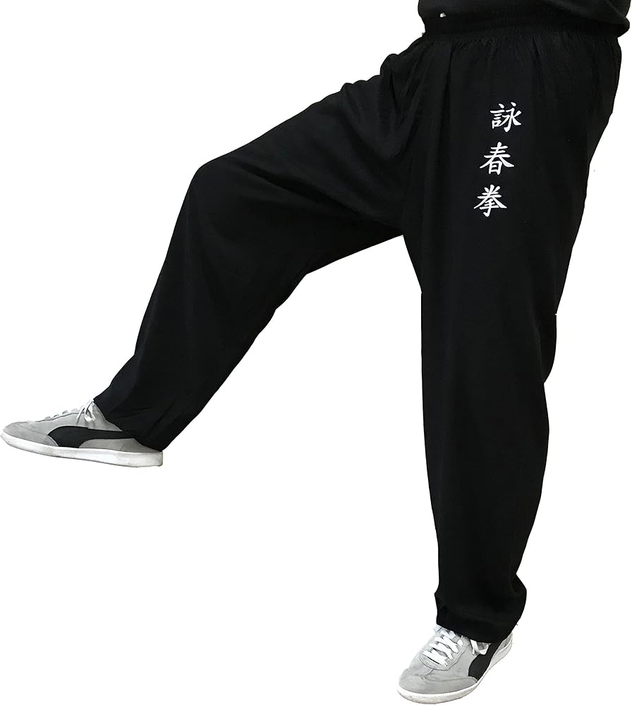 Amazon.com: Kung Fu Pants Tai Chi and Wing Chun Bottoms Style for