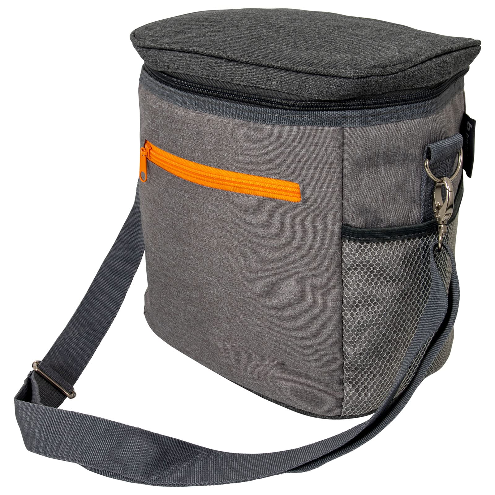 Sac isotherme Bo-Camp gris 20L pour le transport de repas