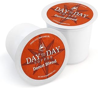 Day To Day 120-Count Donut Blend, Medium Roast Single Serve Coffee Pods for K-Cup Keurig Brewers