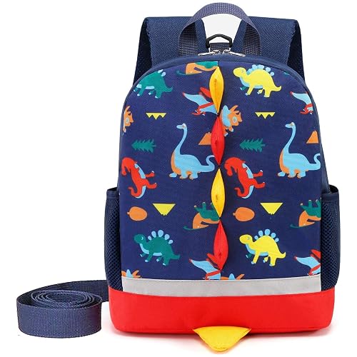 Cosyres Dinosaur Kids Backpack, Navy