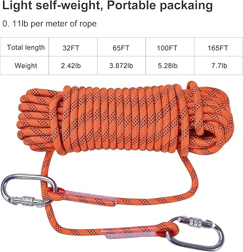 Miniatura 4 de Cuerda de escalada, cuerda de rapel