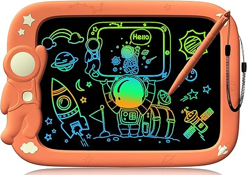 Tableta de escritura LCD de 9 pulgadas para niños pequeños, tablero de dibujo colorido, almohadilla de dibujo para niños, juguetes educativos para