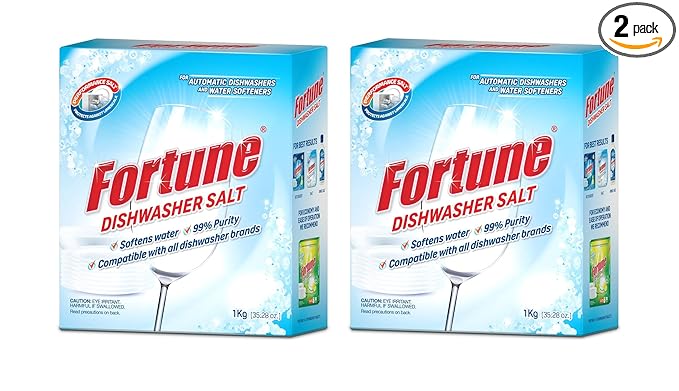 Fortune Dishwasher Active Salt Powder (Pack of 2)
