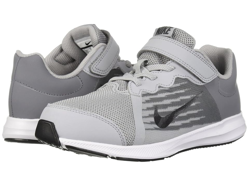 

Nike Kids Downshifter 8 Wide (Little Kid) (Wolf Grey/Metallic Dark Grey/Cool Grey/Black) Boys Shoes, Gray