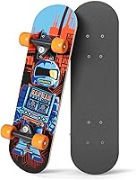 Vista 9 de Rude Boyz - Patineta de madera gráfica para niños (17 pulgadas)