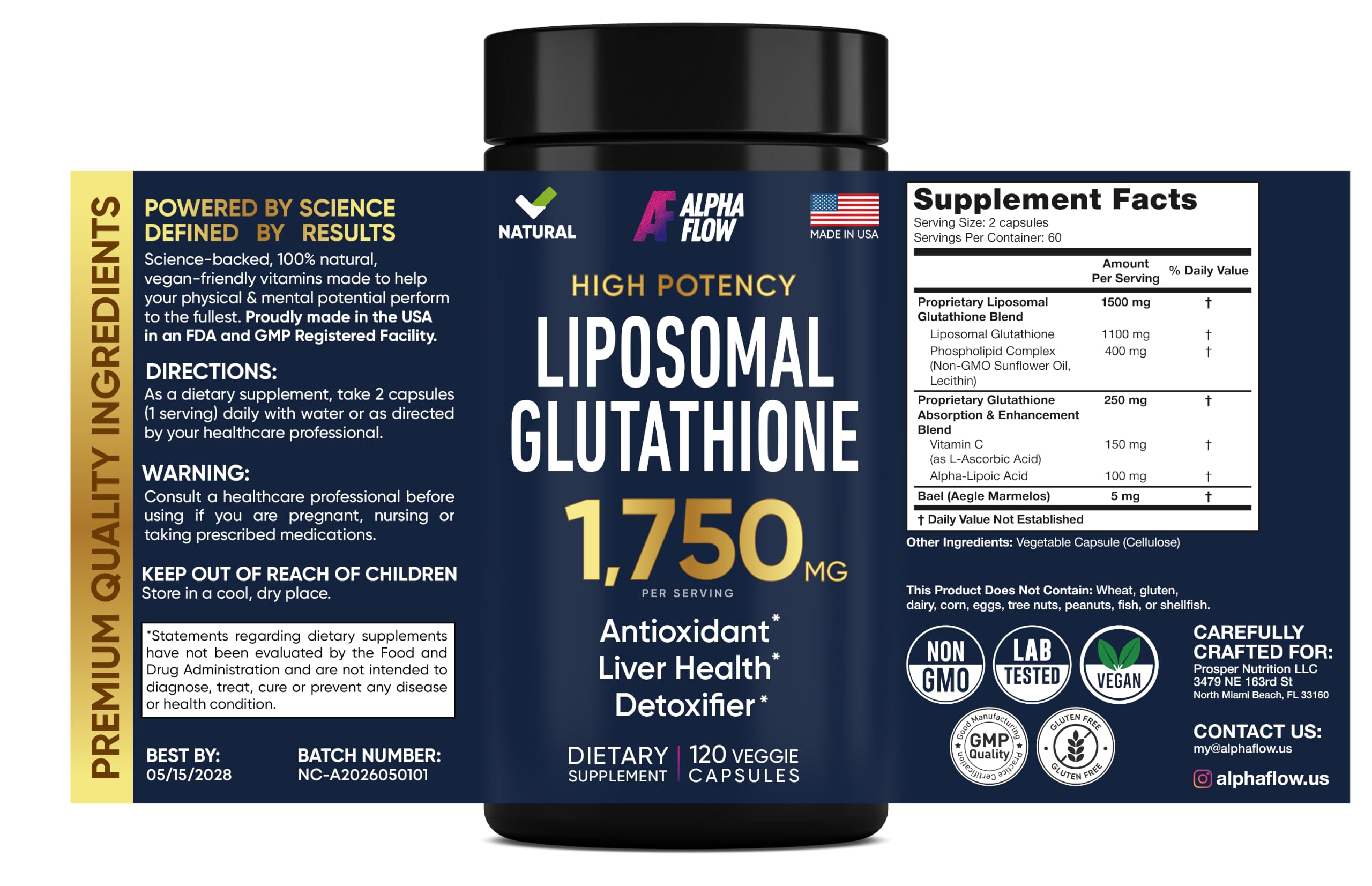 para que es liposomal glutathione Suplemento Glutatión | Líquido Reducido Setria® L Glutatión 500mg | Apoyo inmunológico, Función cerebral, Anti-Envejecimiento, Desintoxicación, Salud de la Piel | Lecitina de Girasol sin OGM and improving skin health Liposomal Glutathione Supplement | CYMBIOTIKA