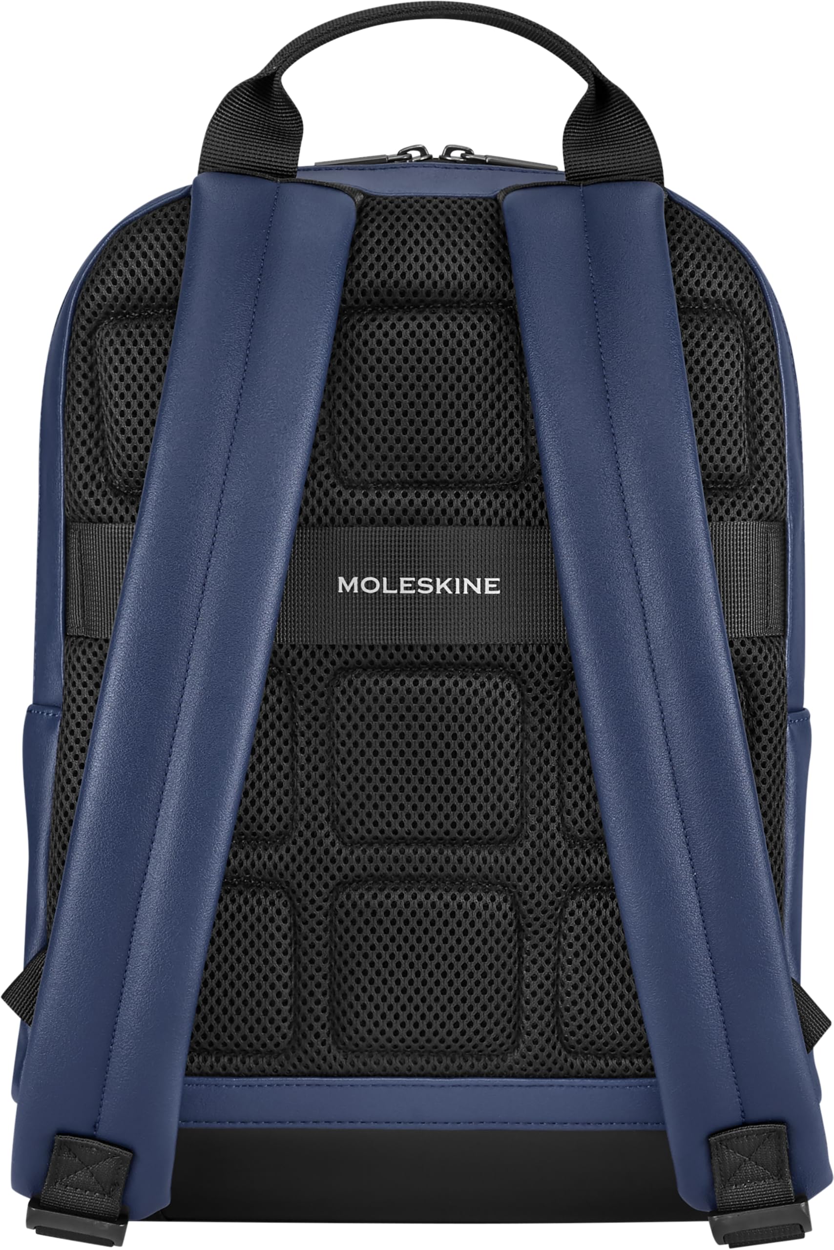 Moleskine Zaino Small Collezione Classic, Zaino Porta PC Compatibile con Laptop, Notebook e iPad fino a 11", Dimensioni 25 x 36 x 7 cm, Colore Blu Zaffiro