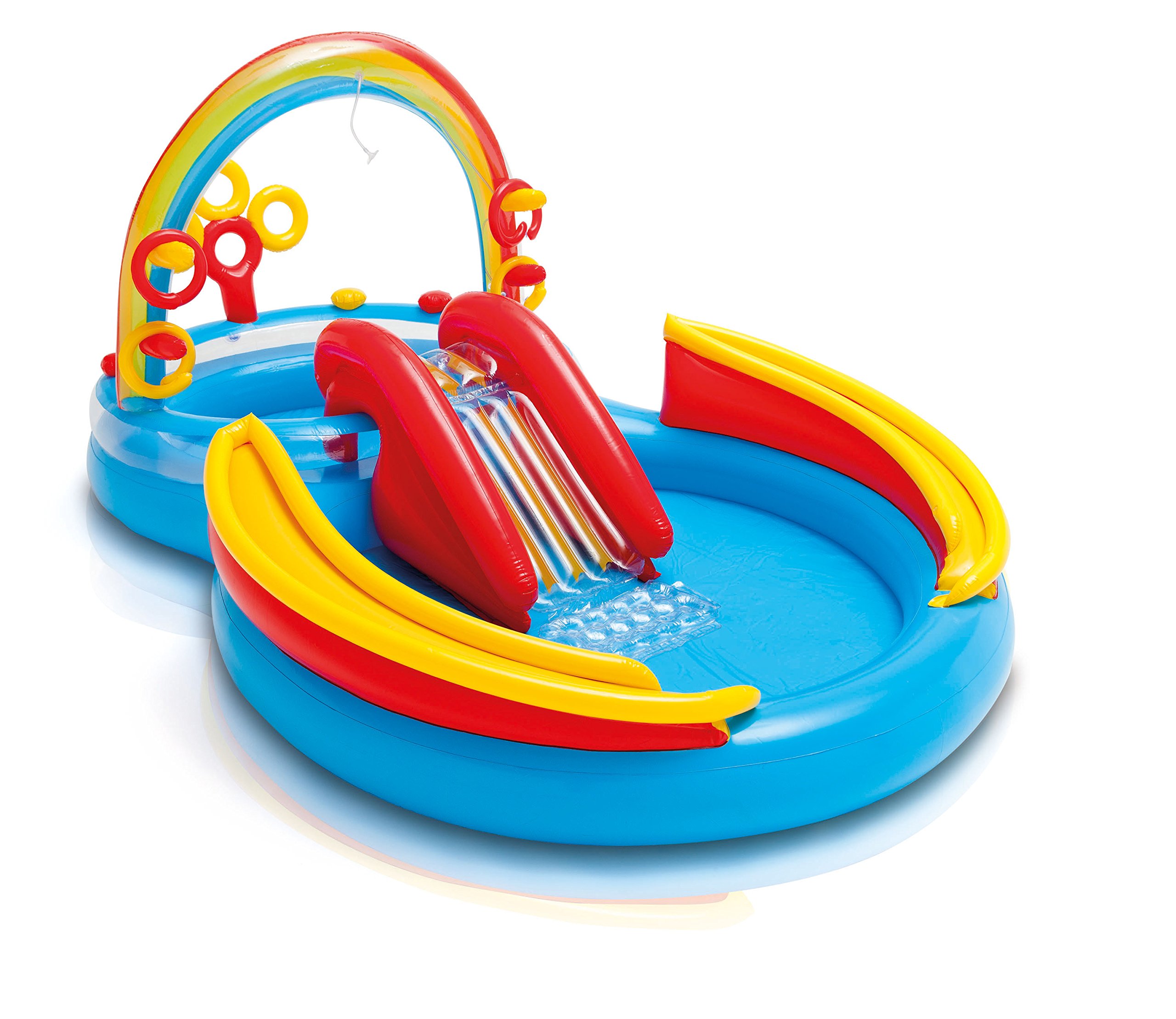 intex pirate play center inflatable pool with sprayer