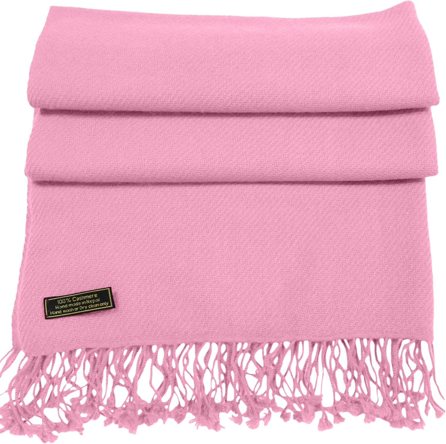 CJ Apparel 100% Cashmere Shawl Pashmina Scarf Wrap Stole Head Wrap Gift Hand Made in Nepal New