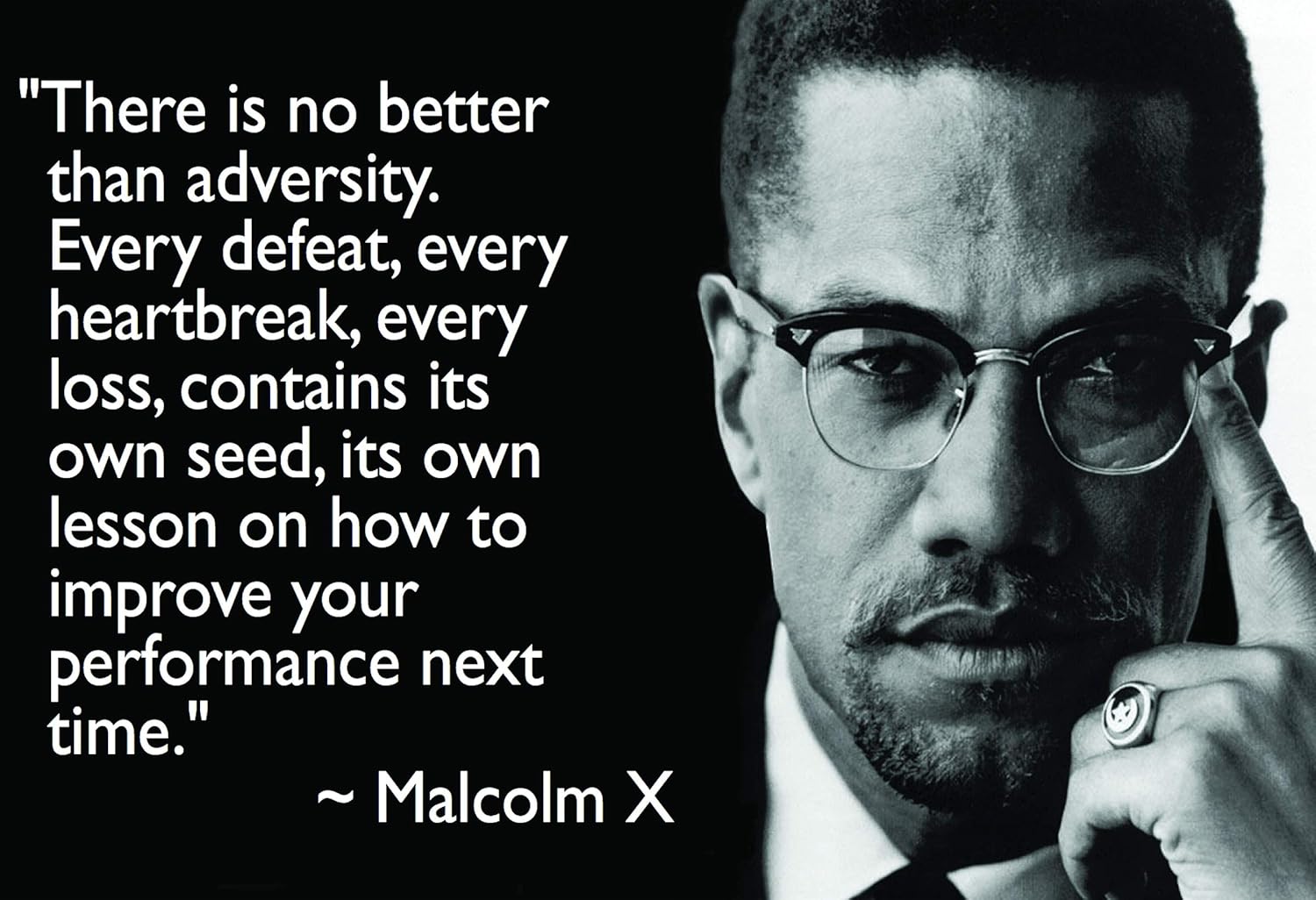 Malcolm X Media Quote Amazon.com: Malcolm X Famous Quotes 88 Vintage Photo Reproduction Archival  Quality: Posters & Prints