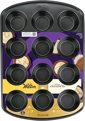 Wilton RESULTADOS PERFECTOS PREMIUM ANTERIOR ANTERIOR HAKEWARE ANTERIOR MAPA DE MAPA Y CUPDAKE PAN DE 12 TAZAS PARA HORRAR Wilton RESULTADOS PERFECTOS PREMIUM ANTERIOR ANTERIOR HAKEWARE ANTERIOR MAPA DE MAPA Y CUPDAKE PAN DE 12 TAZAS PARA HORRAR