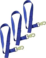 Vista 2 de Majestic Ally Paquete de 3 ganchos para correa de cubo de caballo, diseño práctico y fácil para uso en interiores o exteriores, juego de 3, 1 x 22