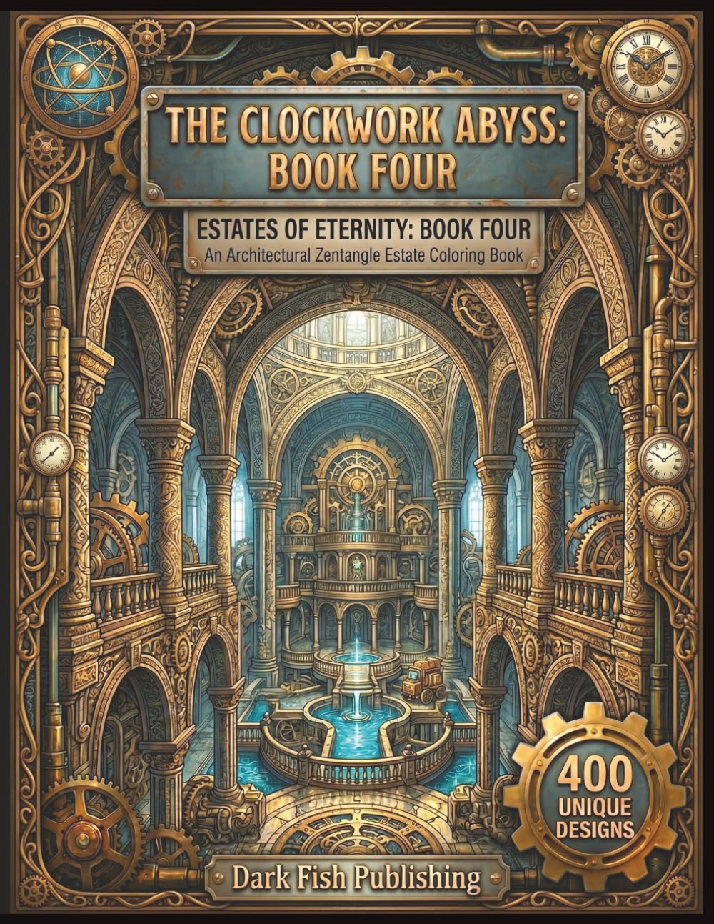 Livre d'architecture zentangle Estates of Eternity de collection