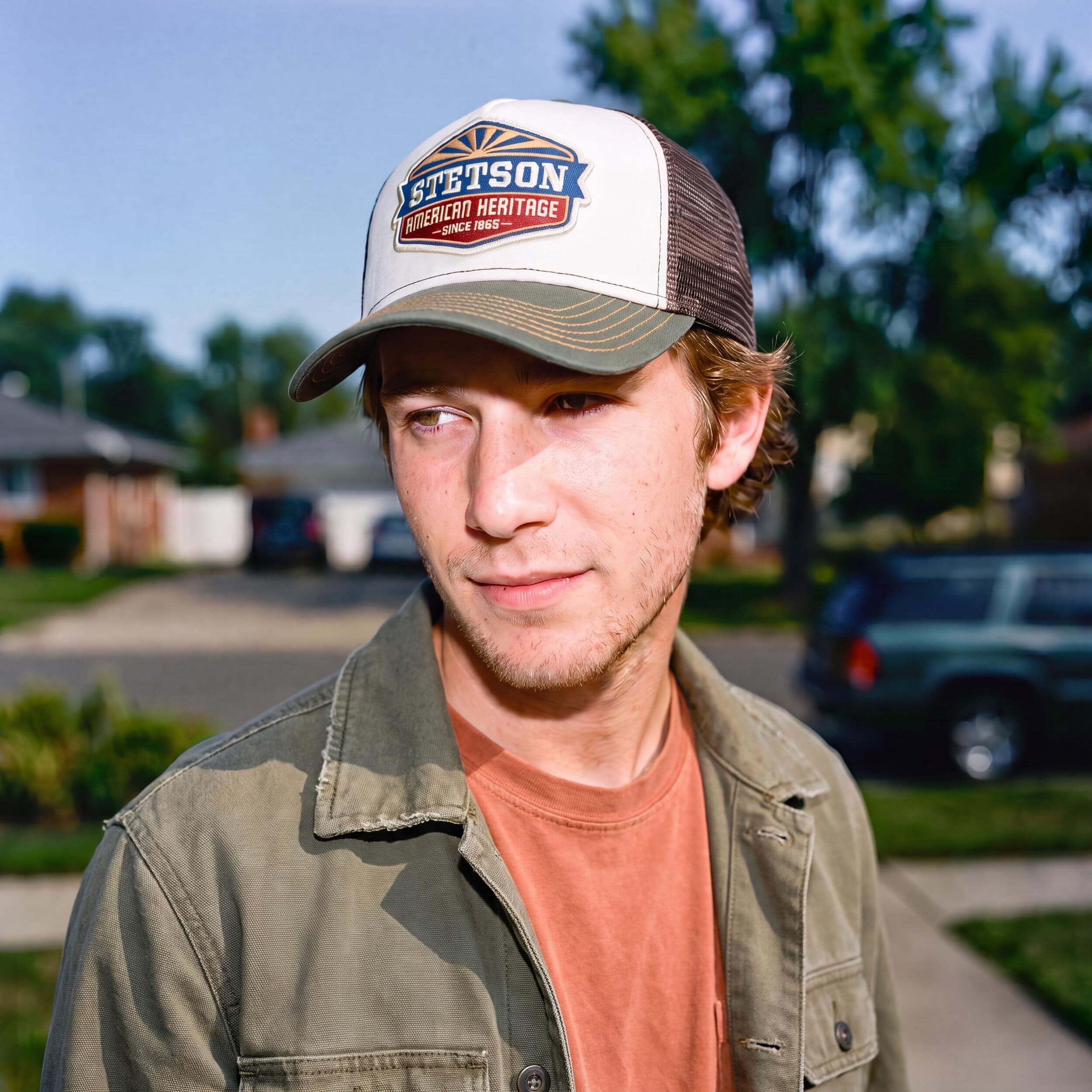 Stetson New American Heritage Truckercap Snapback Herren Sommer Winter