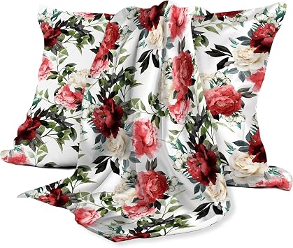Satin Pillowcase Softer Than Silk Pillow Cases,Brezoo Pillow Cases Standard Size,Cooling,Beauty Sleep,Silk Satin Pillowcases with Hidden Zipper Standard Shine Rose,2 Pack
