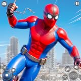 Urban Flying Rope Fighter Rescue Hero Mafia City Fighting Adventure Games