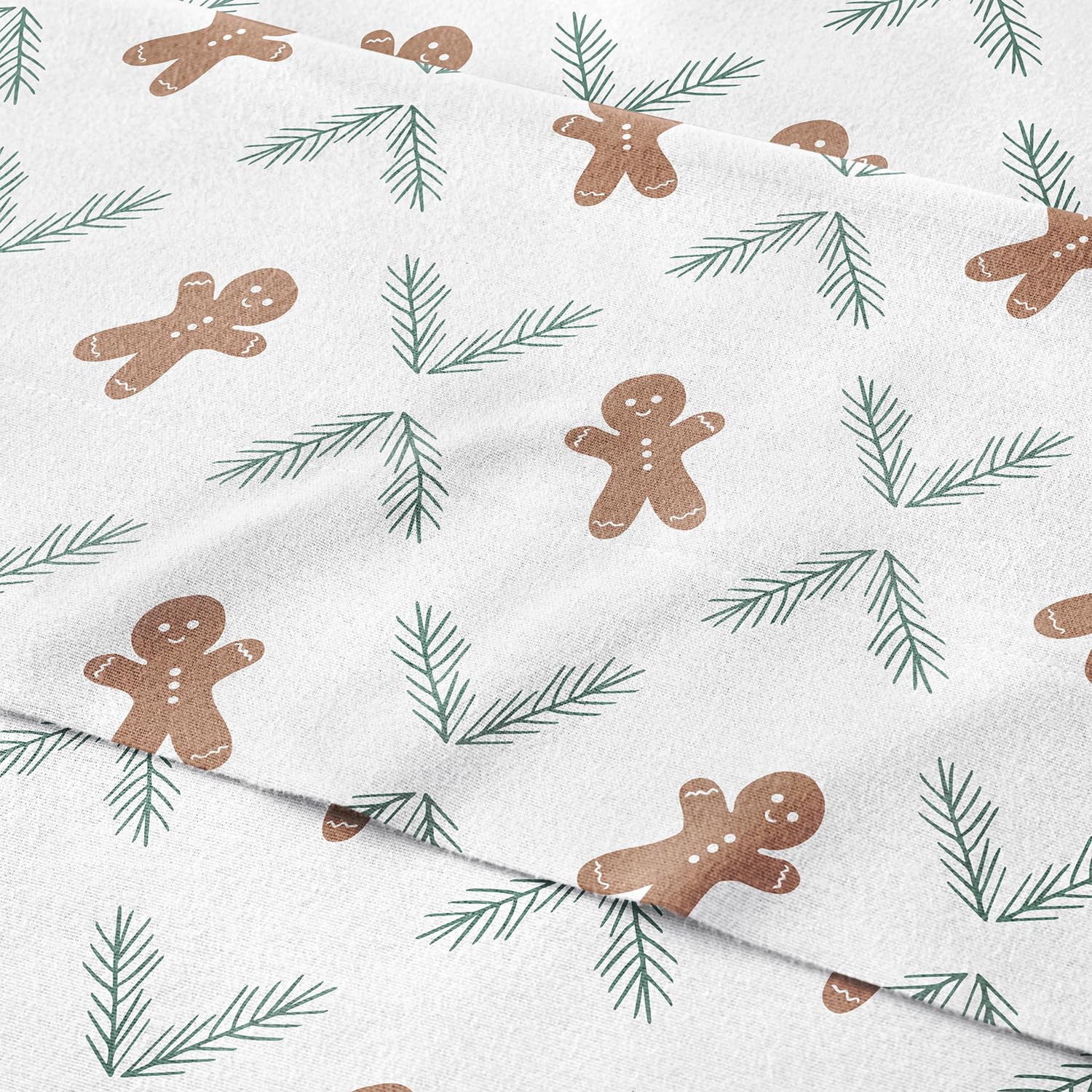 Flannel Christmas Sheets - 100 Cotton Flannel Sheet Set - King Size - Soft Cozy - Thick Warm