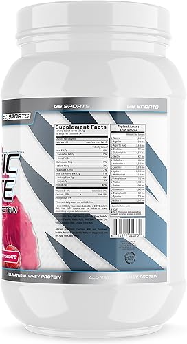 Miniatura 2 de G6 Sports Nutrition Prolific Aislado de proteína de suero totalmente natural (sin gluten, sin lactosa, sin soja, endulzado con stevia, 0.88 oz de