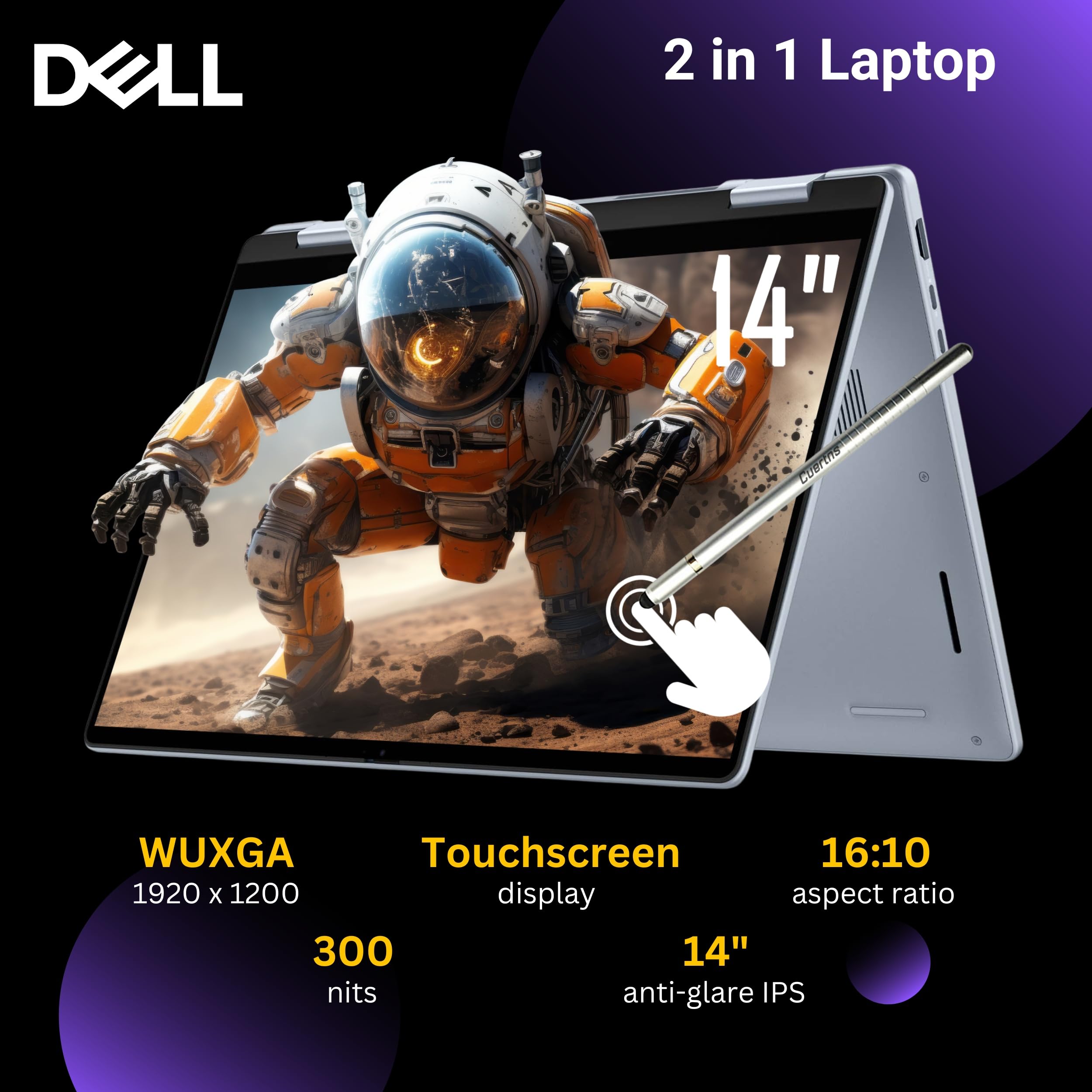 Amazon.com: Dell 14 Plus 2-in-1 AI Ready Laptop, 14