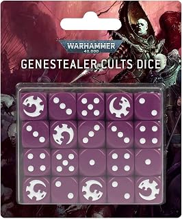 Games Workshop Warhammer 40k - Genestealer Cult Dice Set