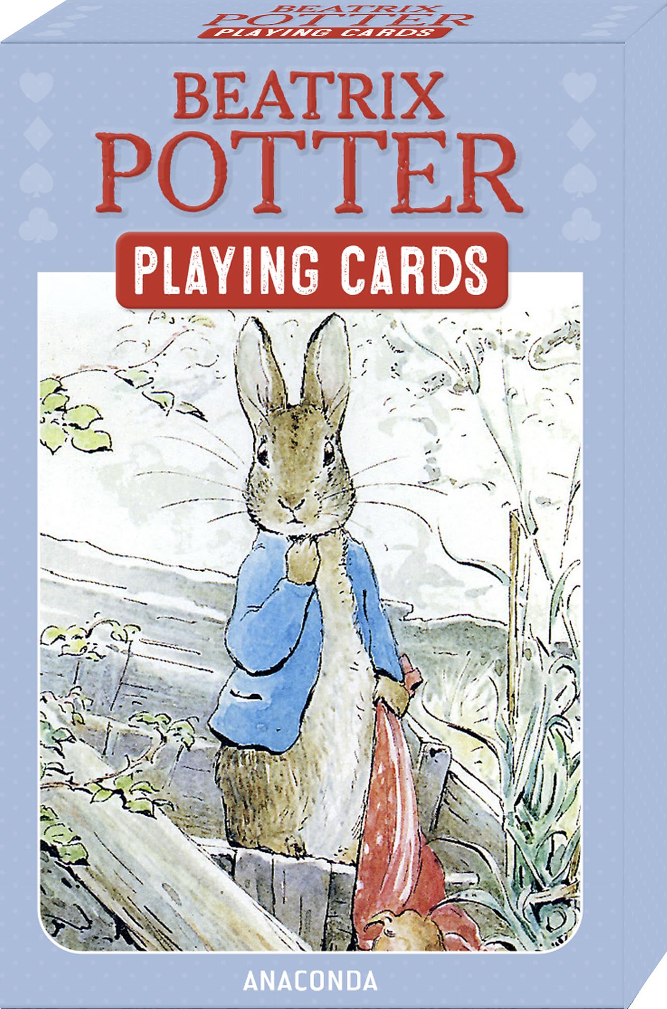 Anaconda Verlag Kartenspiel Beatrix Potter. 54 Spielkarten Mit 53 Motiven Von Peter Hase Und Seinen Freunden: Für Poker, Skat, Mau-Mau Und Viele Andere Kartenspiele