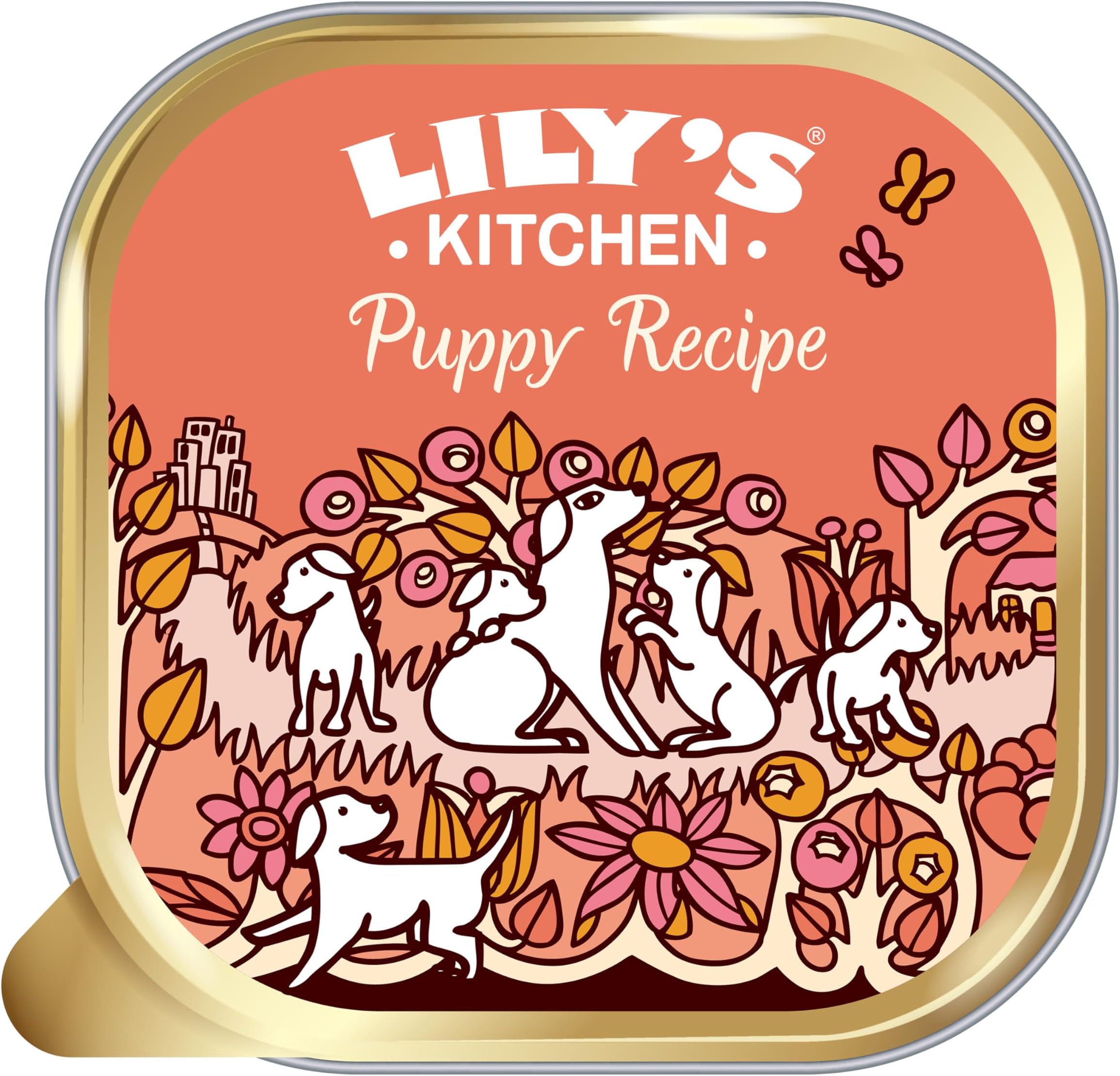 Classic Dinner Chicken Dinner for Puppies Correct Wet Dog Food, 150g (Pack of 10), 1500 Units
