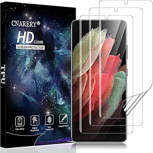 Miniatura 11 de 3 Pack Screen Protector for Samsung Galaxy S10 [Not Glass], Support Fingerprint Flexible TPU Film, Touch Sensitive, Anti-Scratch, Full Coverage