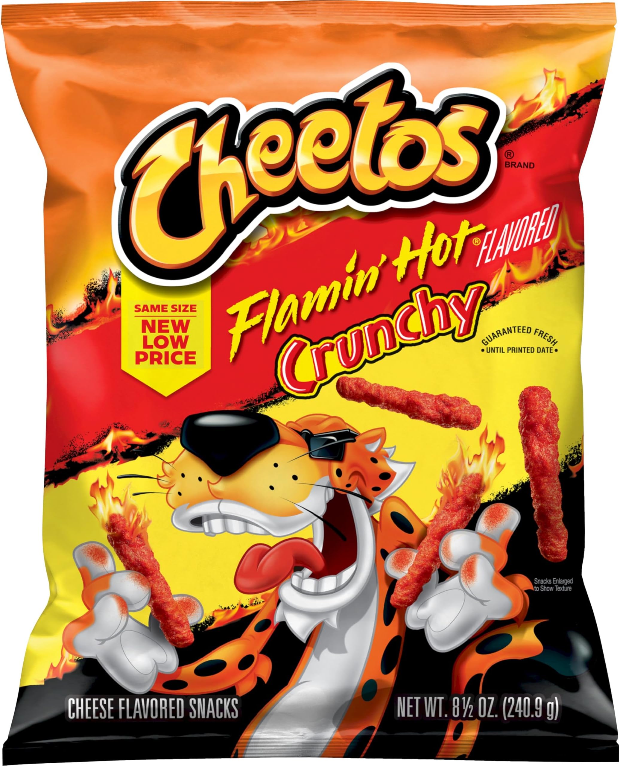 Flamin' Hot Chips, Gluten Free Snacks, 8.5oz Bag