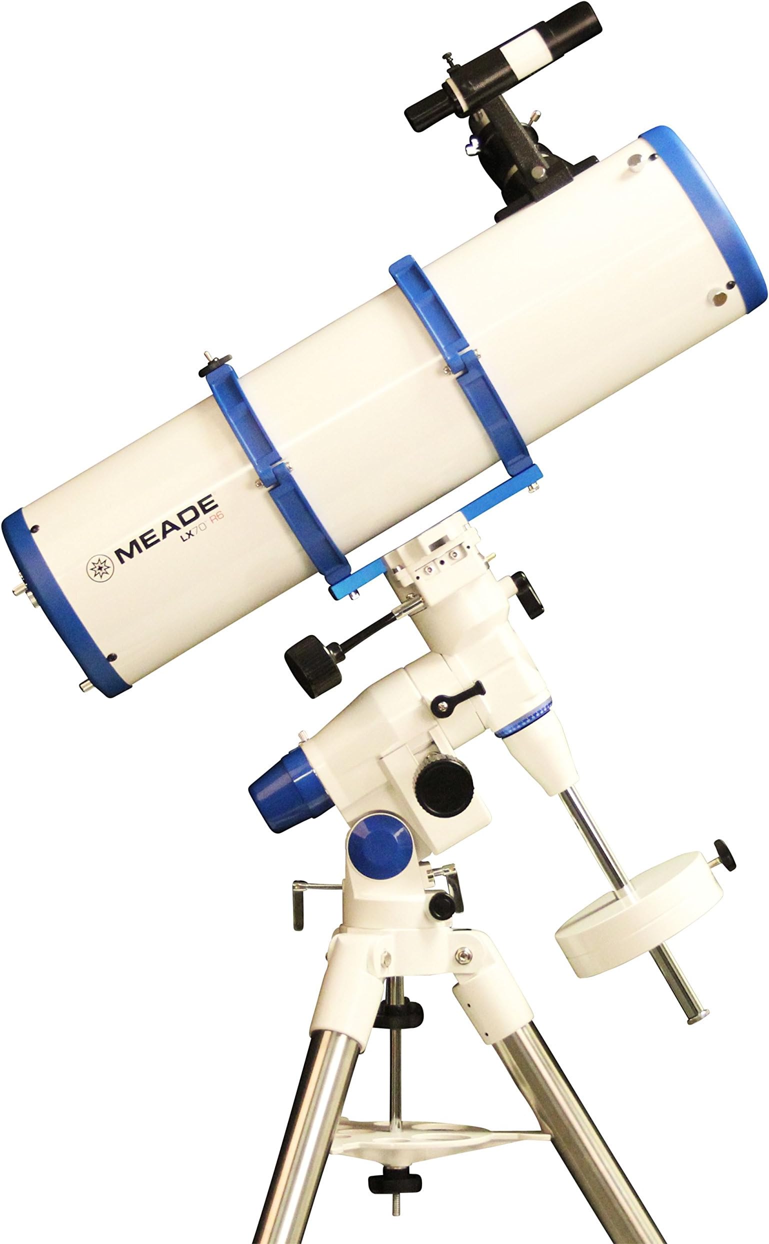 Meade LX70 R6 6in 150mm f/5 Newtonian Reflector Telescope w/German Equatorial Mount 270011