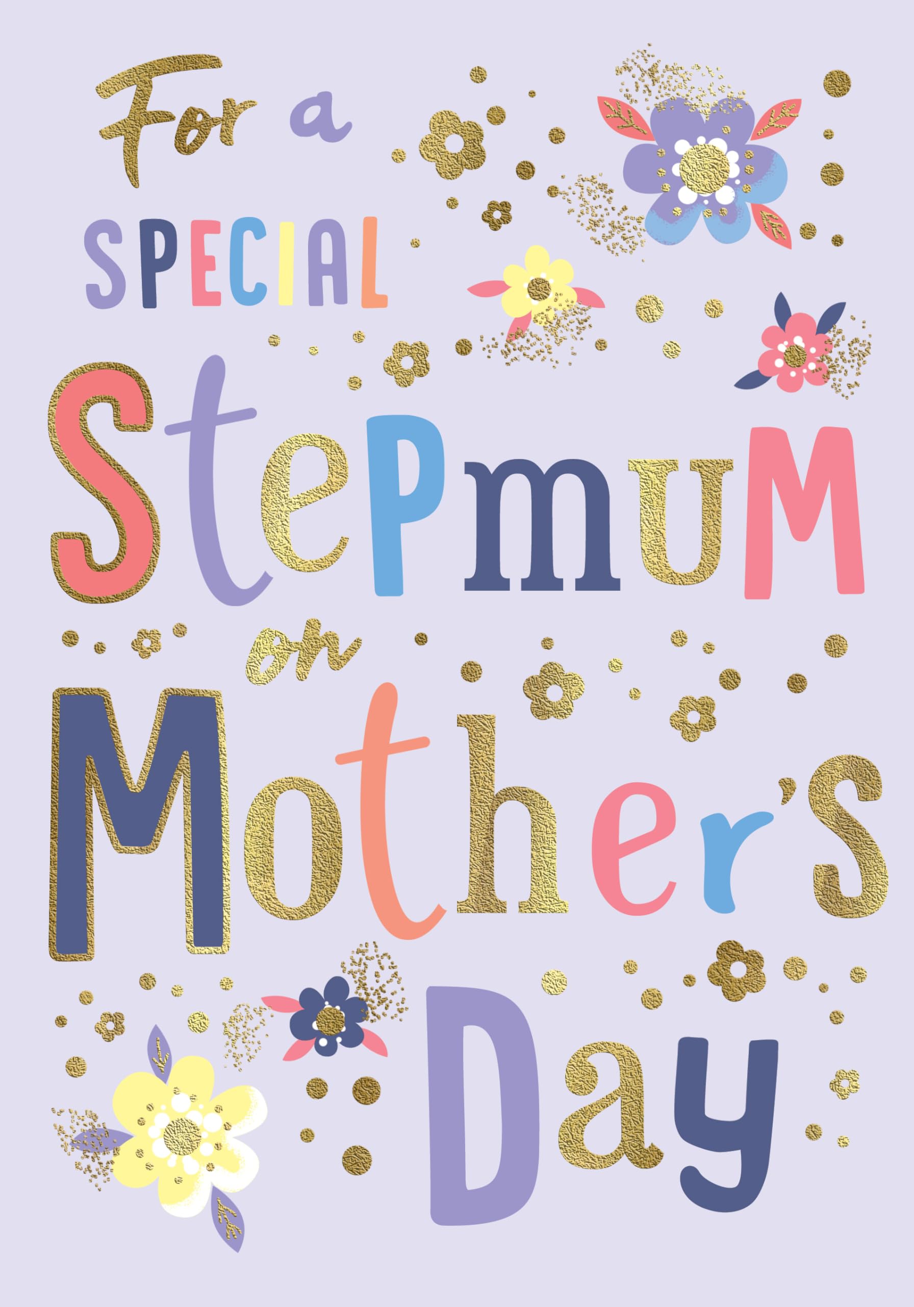 Mother's Day Card, To a Special Stepmum - 9 x 6 inches - Avant Garde Studios