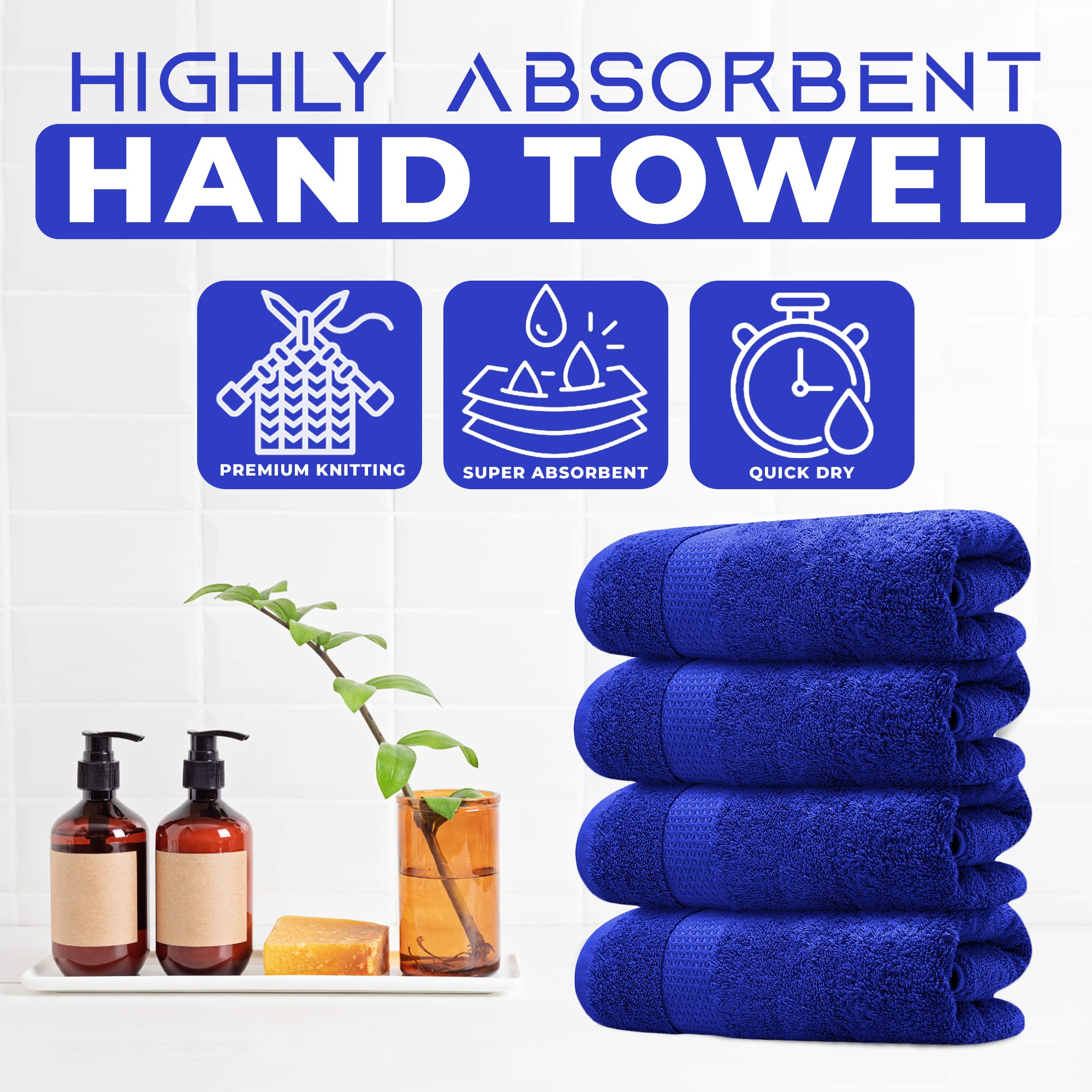 Towelogy® 2 Piece Hand Towel Set - Image 2