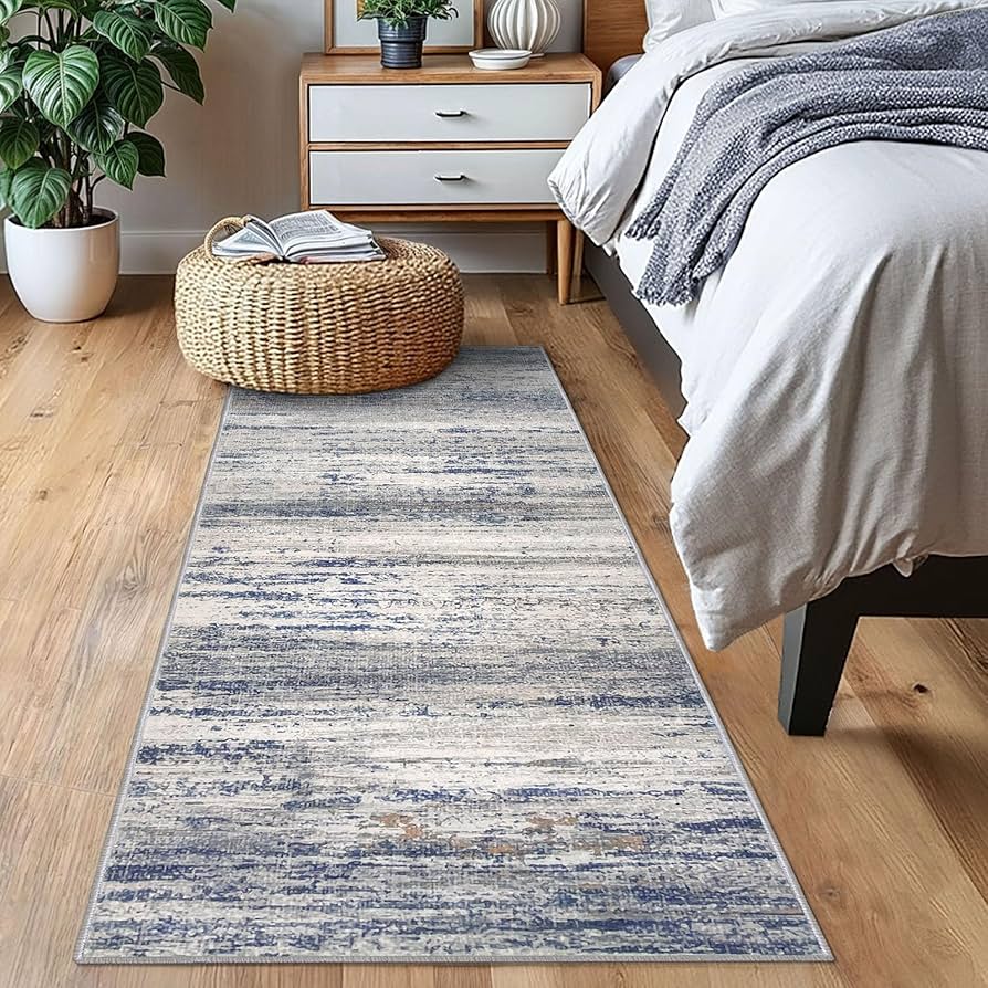 Amazon.com: KOZYFLY Modern Abstract Washable Rug Runner 2x6