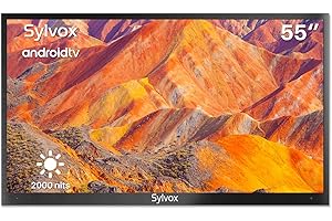 SYLVOX Alaska Outdoor TV: Experience Unrivaled Entertainment Under the Alaskan Skies